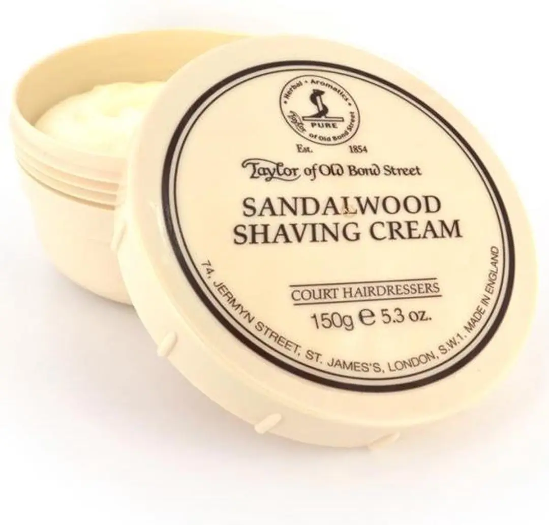 Taylor of Old Bond Street Sandelhout Scheercrème 150ml - afbeelding 6 van 6