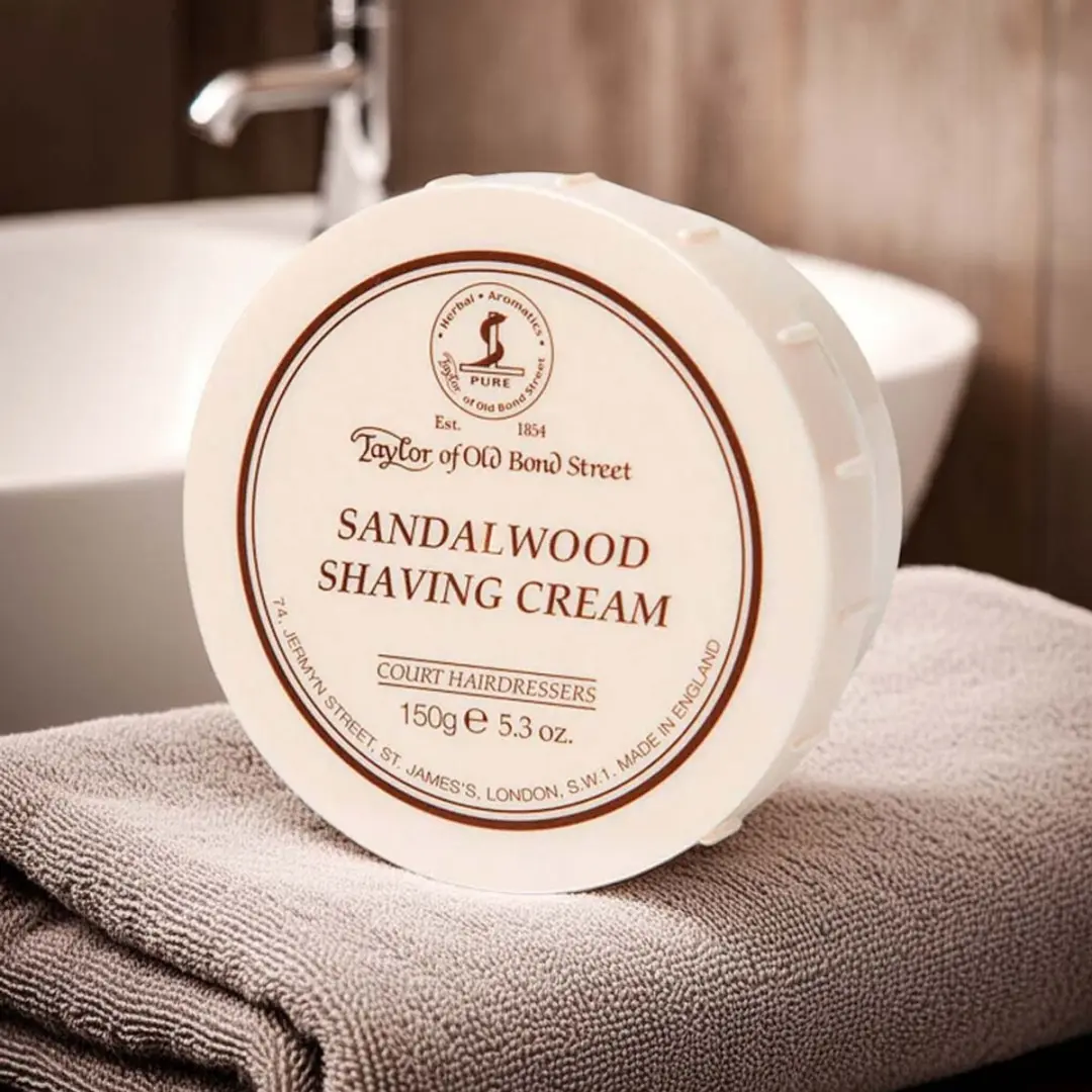 Taylor of Old Bond Street Sandelhout Scheercrème 150ml