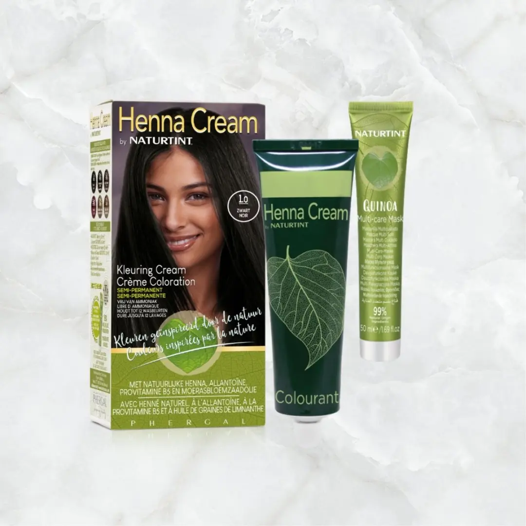 Naturtint Henna Cream 1.0 Zwart - 110ml