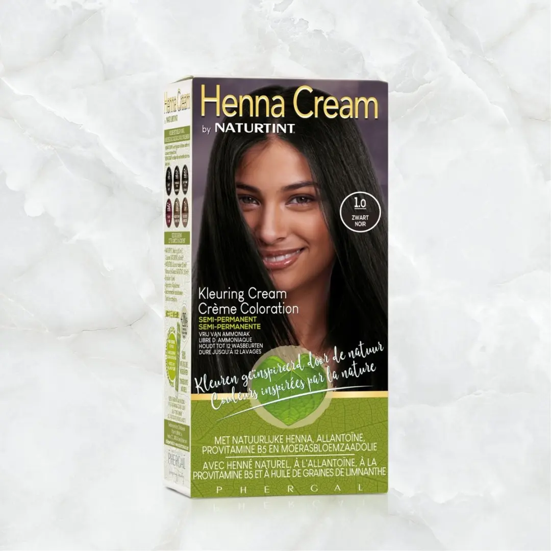 Naturtint Henna Cream 1.0 Zwart - 110ml
