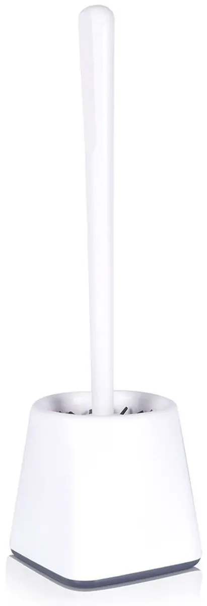 Orion WC Borstel Set Silicoon Wit 36cm