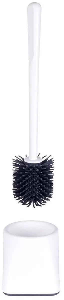 Orion WC Borstel Set Silicoon Wit 36cm - afbeelding 6 van 6