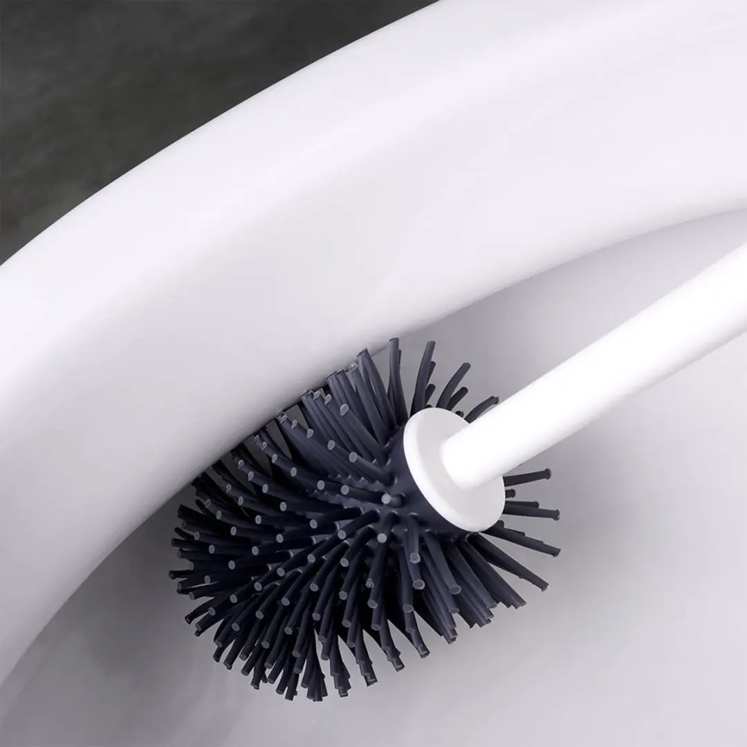 Orion WC Borstel Set Silicoon Wit 36cm