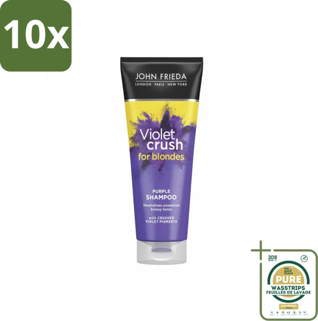 John Frieda Sheer Blonde Colour Renew Zilver Shampoo 250ml