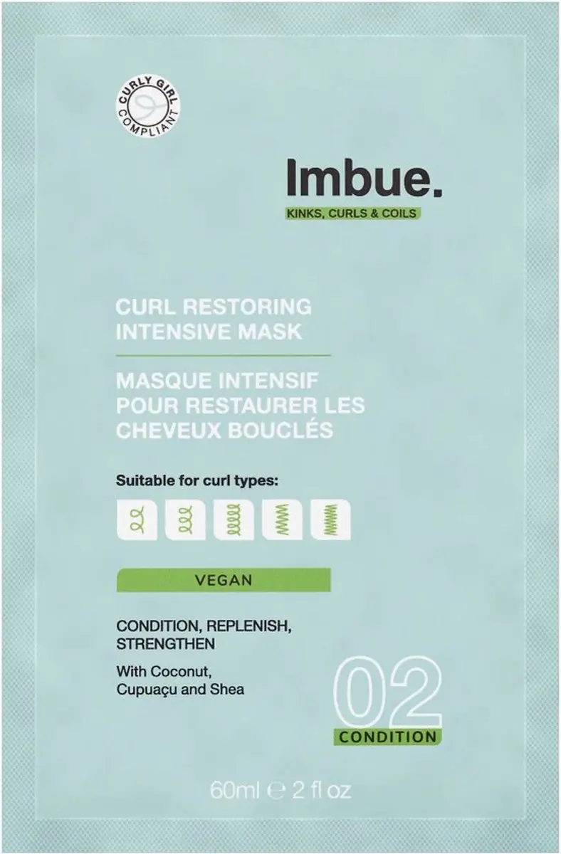 Imbue Curl Restoring Intensieve Masker 60ml
