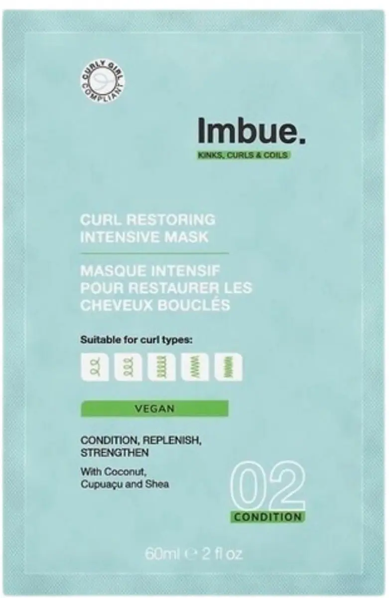 Imbue Curl Restoring Intensieve Masker 60ml