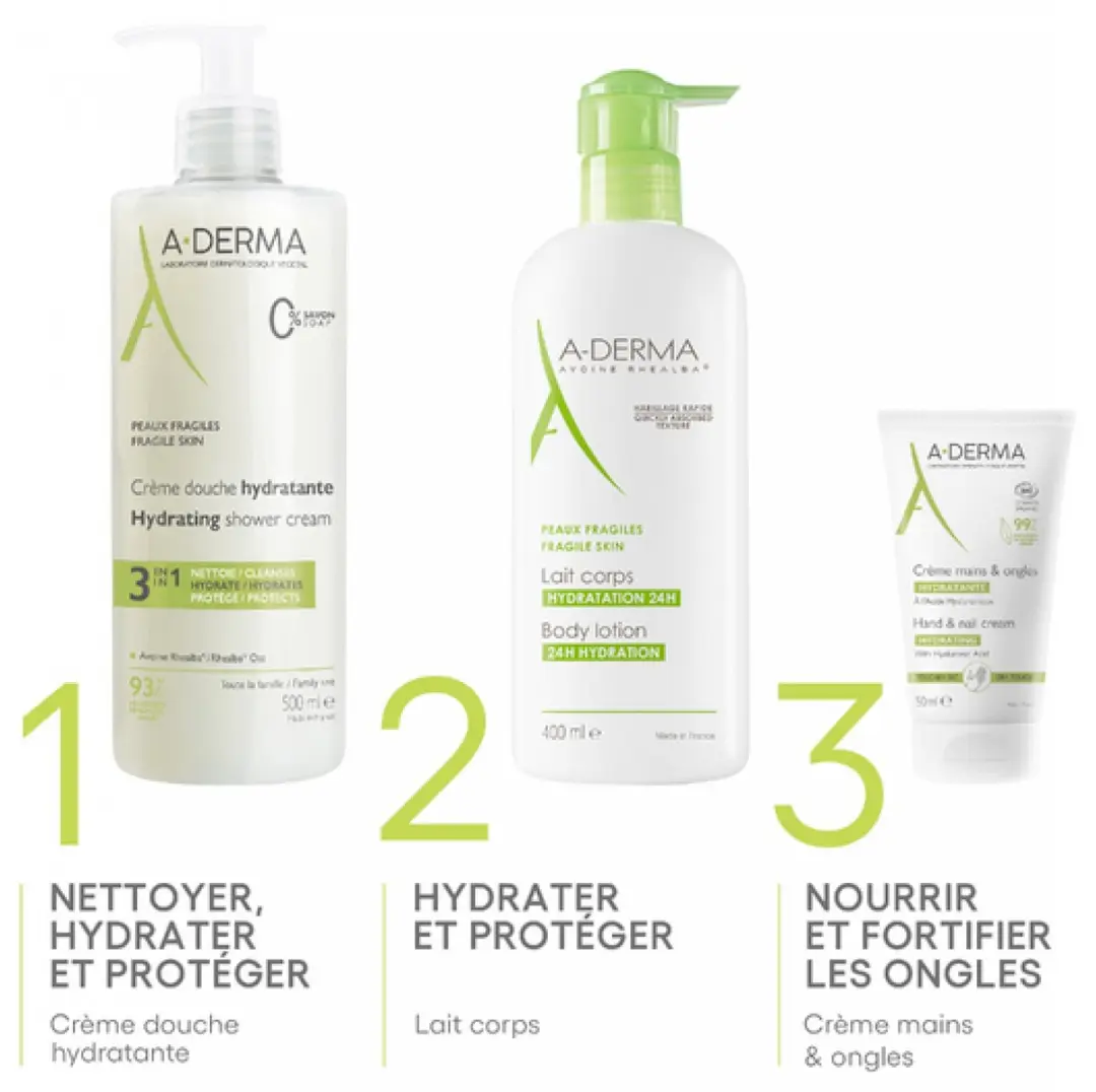A-Derma Hydraterende Douchecrème 500ml