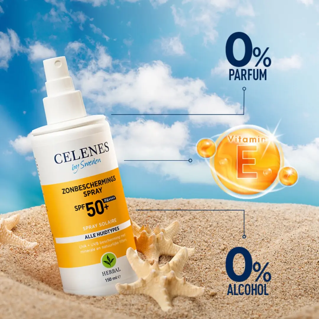 Celenes by Sweden Organic Zonnespray SPF50 150ml