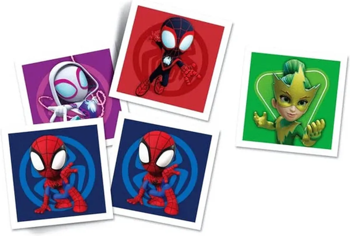 Clementoni Spidey and Friends Memory - 48 Kaarten - Multi Kleuren - afbeelding 3 van 6