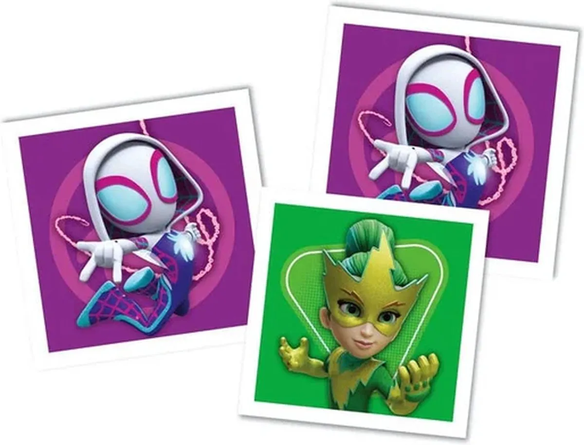 Clementoni Spidey and Friends Memory - 48 Kaarten - Multi Kleuren - afbeelding 5 van 6