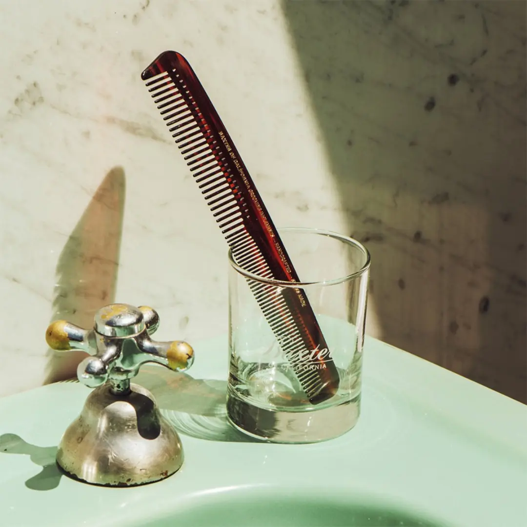 Baxter of California Large Comb 20cm - Bruin/Oranje