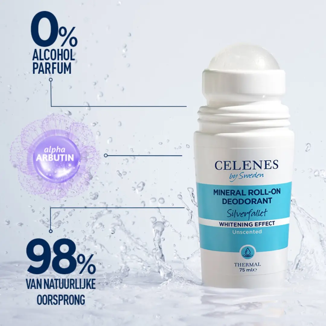 Celenes by Sweden Whitening Roll-on Deodorant 75ml