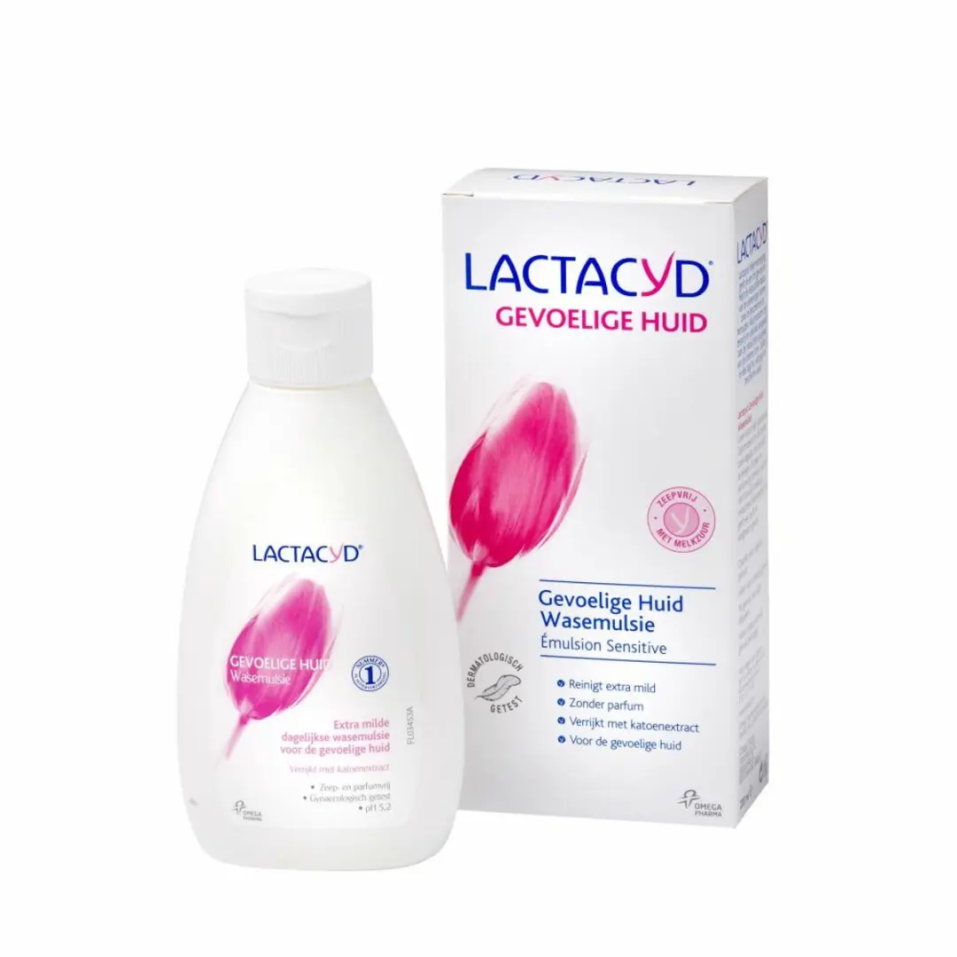 Lactacyd Sensitive Wasemulsie 200ml - Gevoelige Huid