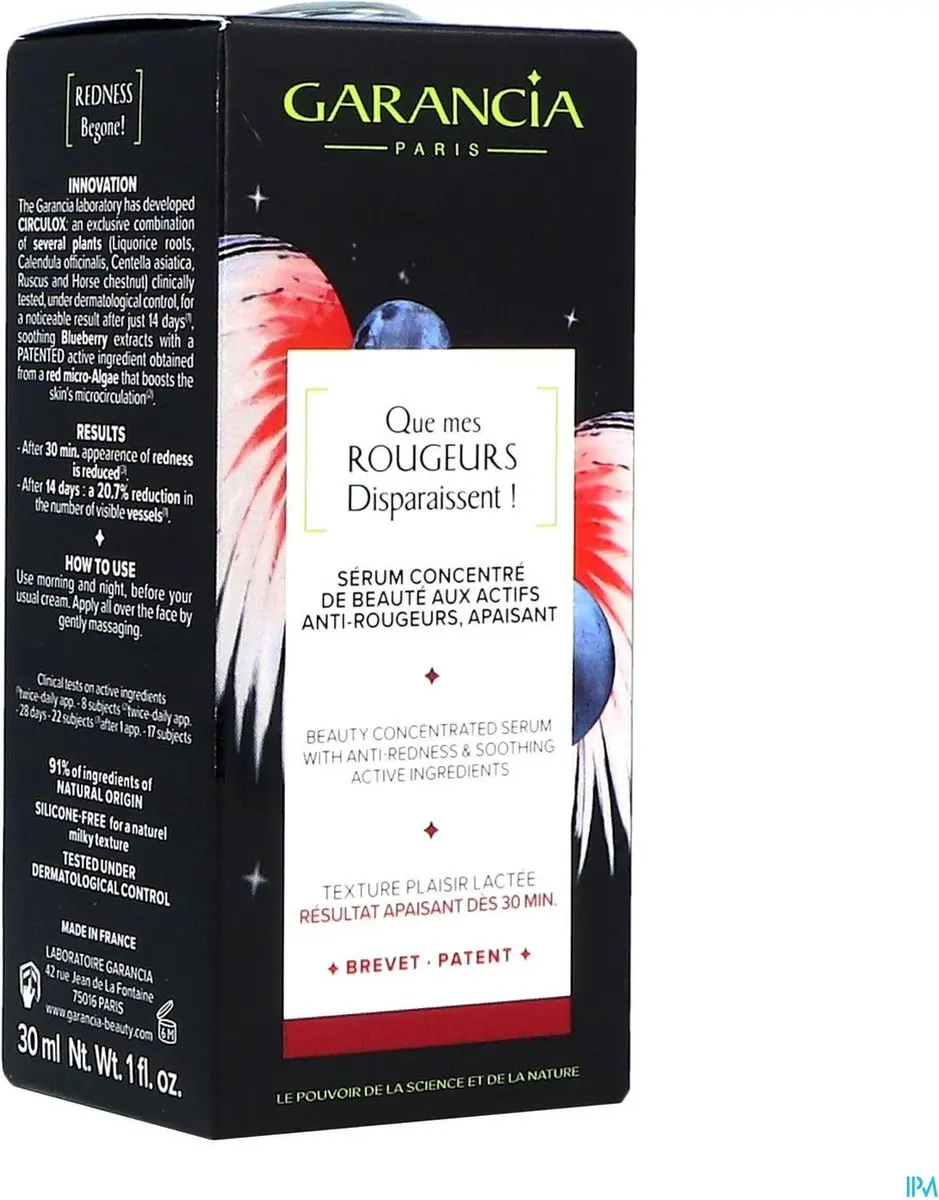 Garancia T/Roodheid Serum 30ml