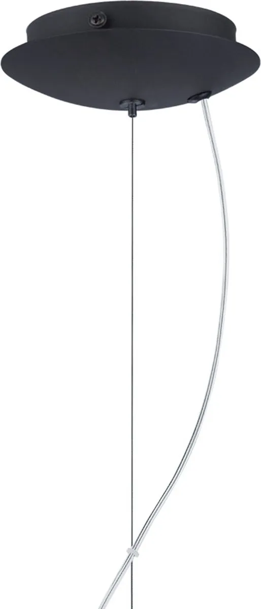 Eglo Gaetano Hanglamp E27 - Ø38cm - Zwart/Goud
