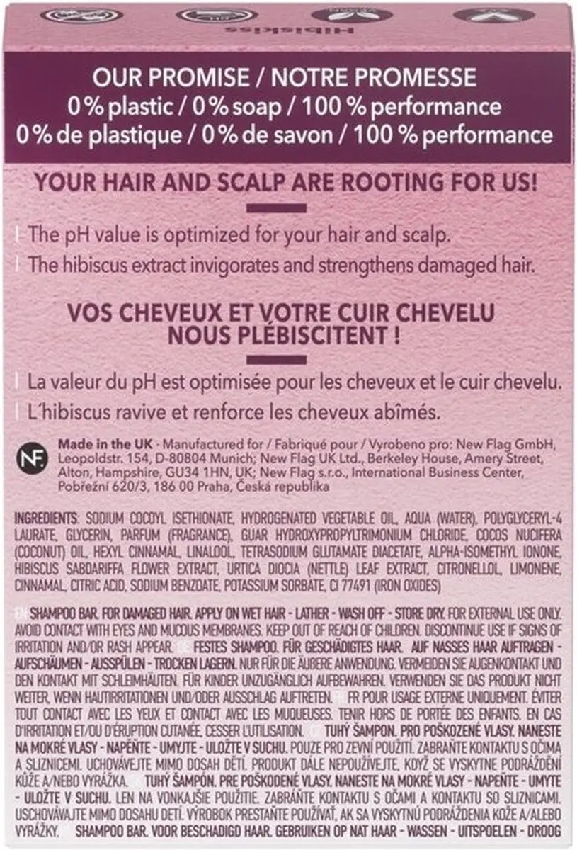 Foamie Hibiscus Conditioner Bar 80g - Beschadigd haar