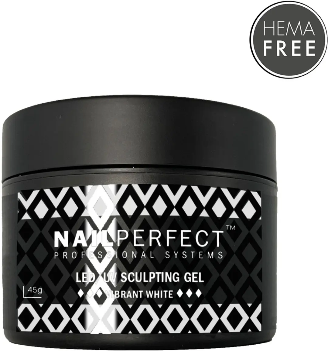 NailPerfect Sculpting Gel Vibrant White 45g