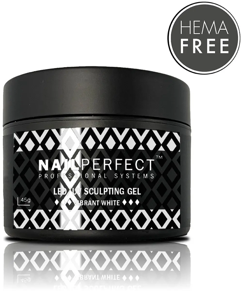 NailPerfect Sculpting Gel Vibrant White 45g