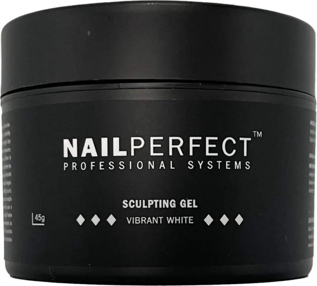 NailPerfect Sculpting Gel Vibrant White 45g