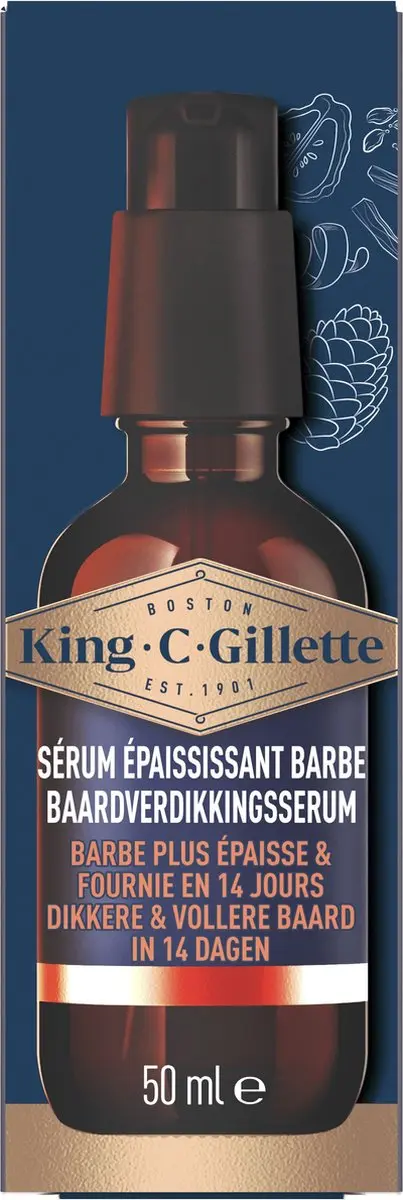 King C. Gillette Baardverdikkingsserum 50ml