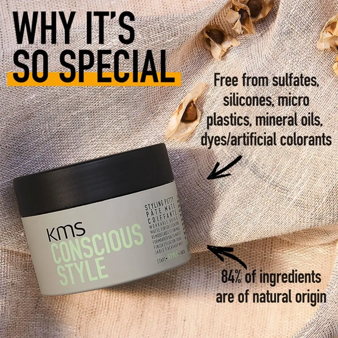 KMS Hair Conscious Style Styling Putty 75ml