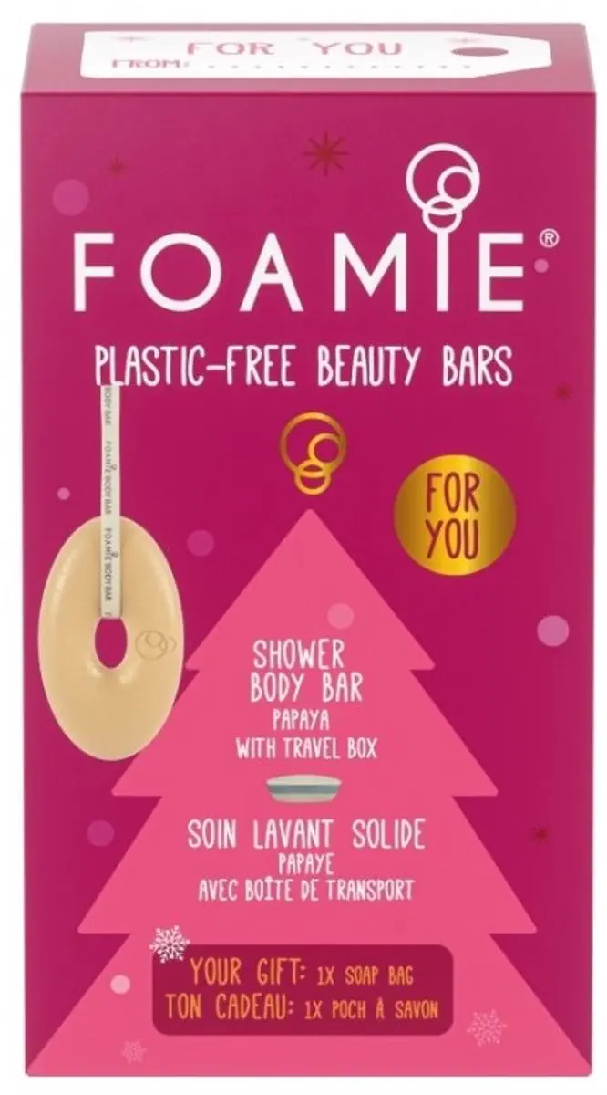 Foamie Shower Body Bar Papaya Giftset