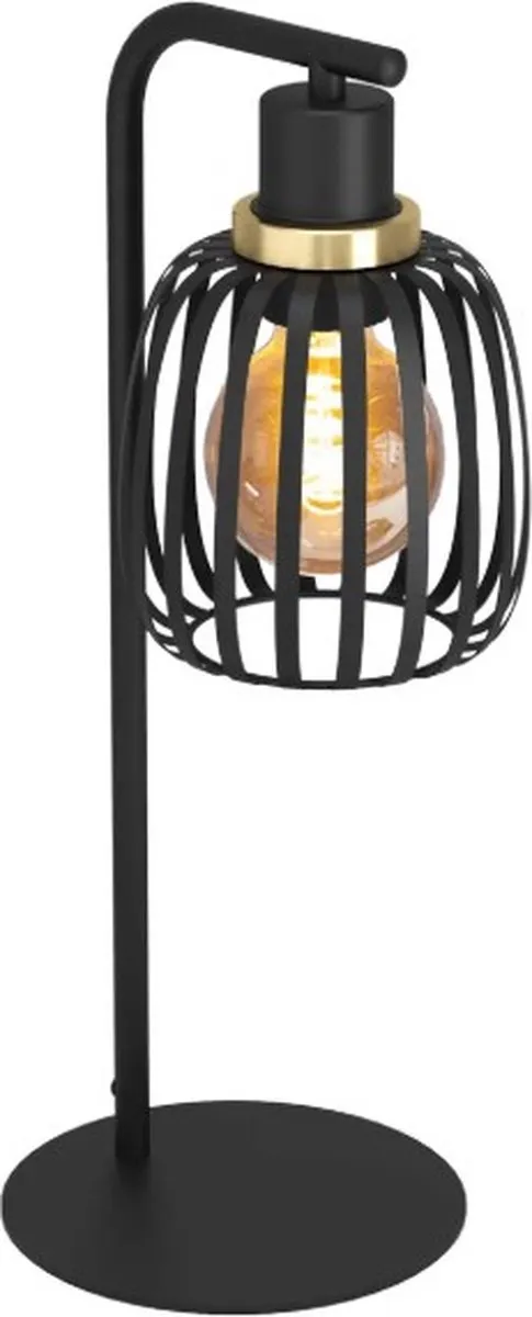 Eglo Pocicas Tafellamp E27 - 50 cm - Zwart/Goud