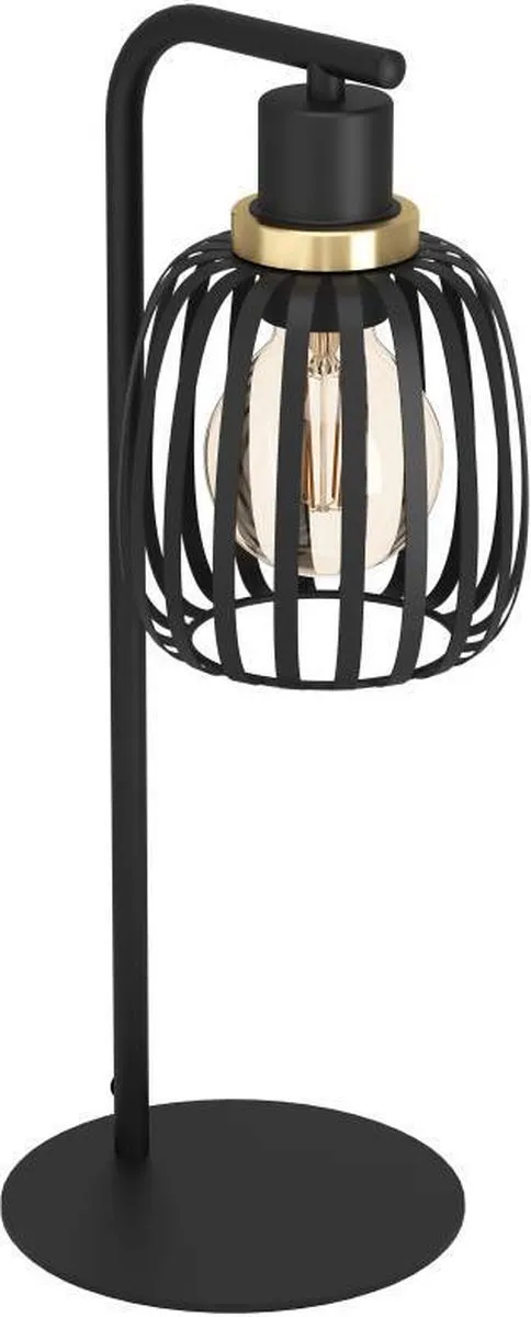Eglo Pocicas Tafellamp E27 - 50 cm - Zwart/Goud