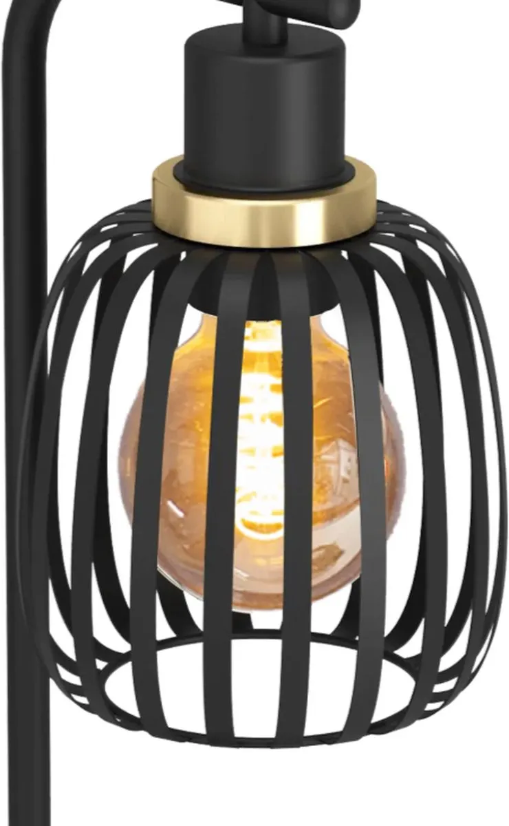 Eglo Pocicas Tafellamp E27 - 50 cm - Zwart/Goud