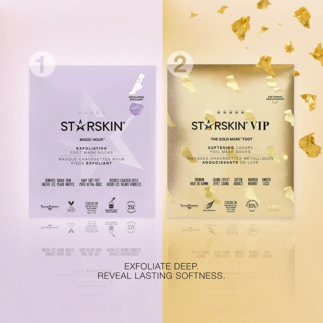 Starskin Magic Hour Voetmaskersokken - 4 Stuks - afbeelding 6 van 6