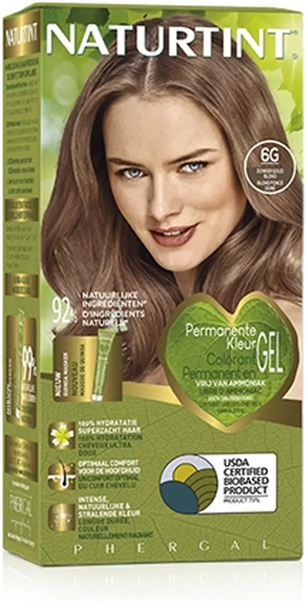 Naturtint 6G Donker Goudblond Haarkleuring 170ml
