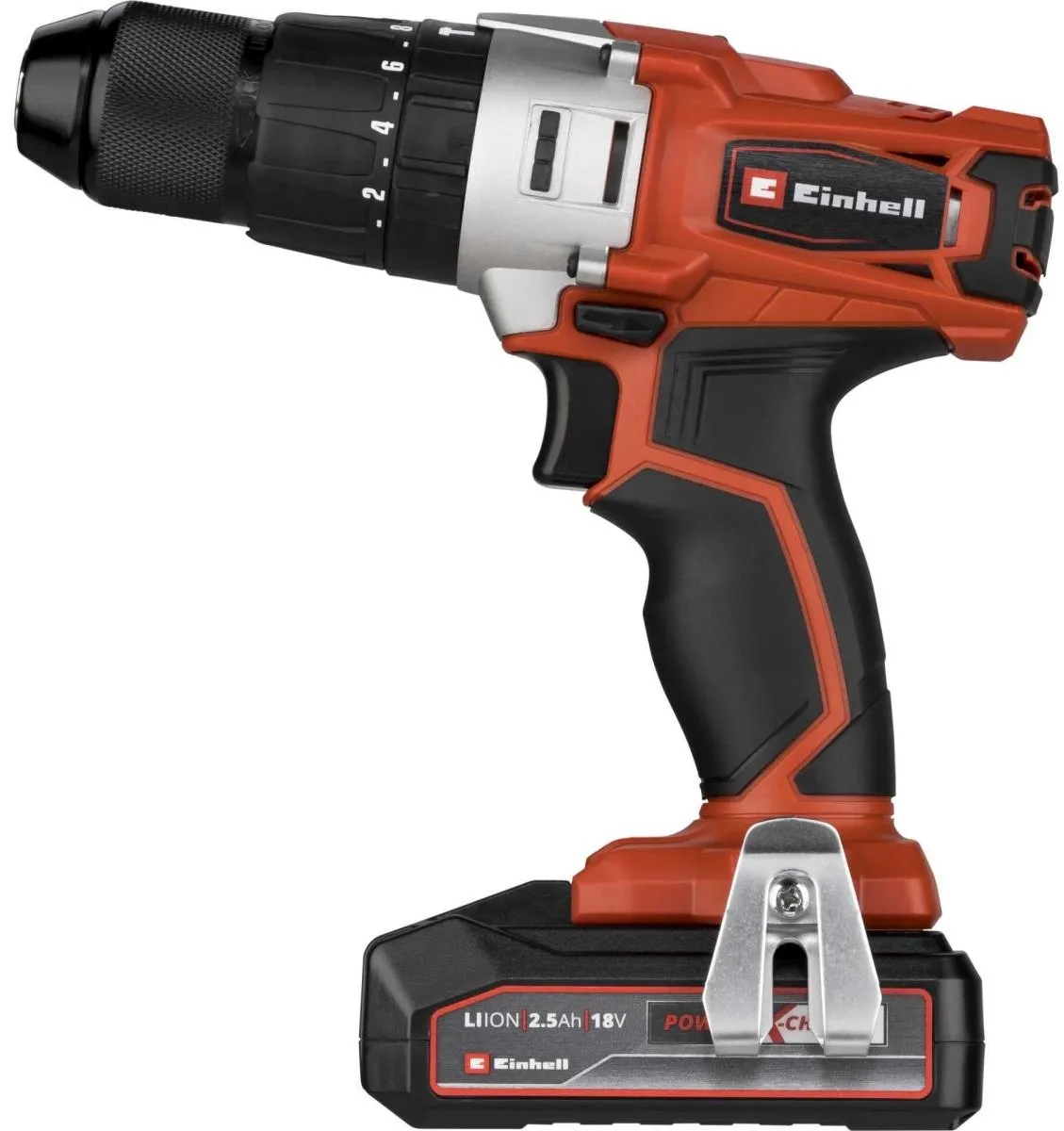 Einhell TE-CD 18/2 Li-i Accu Schroefmachine - 44 Nm - 2 Snelheden - Kit