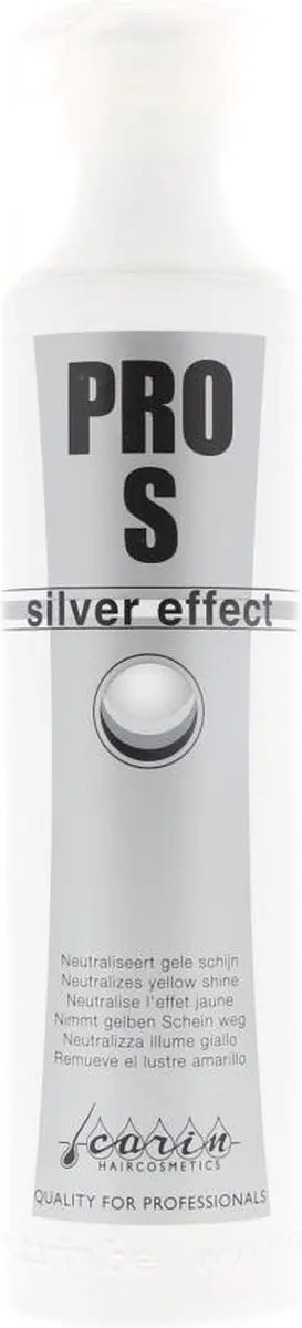 CARIN Pro S Silver Effect Shampoo 250ml - Grijs/Wit/Blond