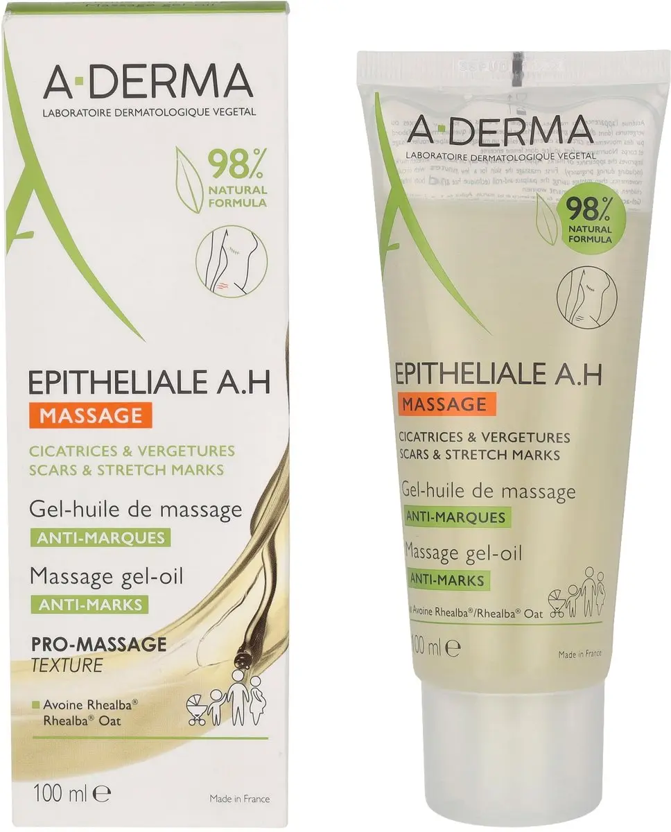 A-Derma Massage Gel Vochtinbrengende Olie 100ml