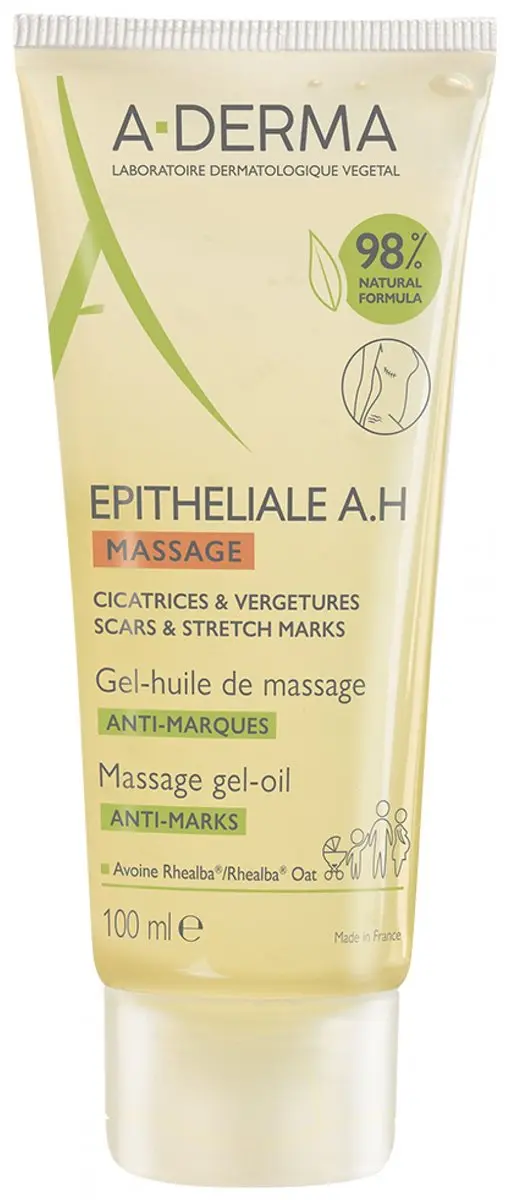 A-Derma Massage Gel Vochtinbrengende Olie 100ml