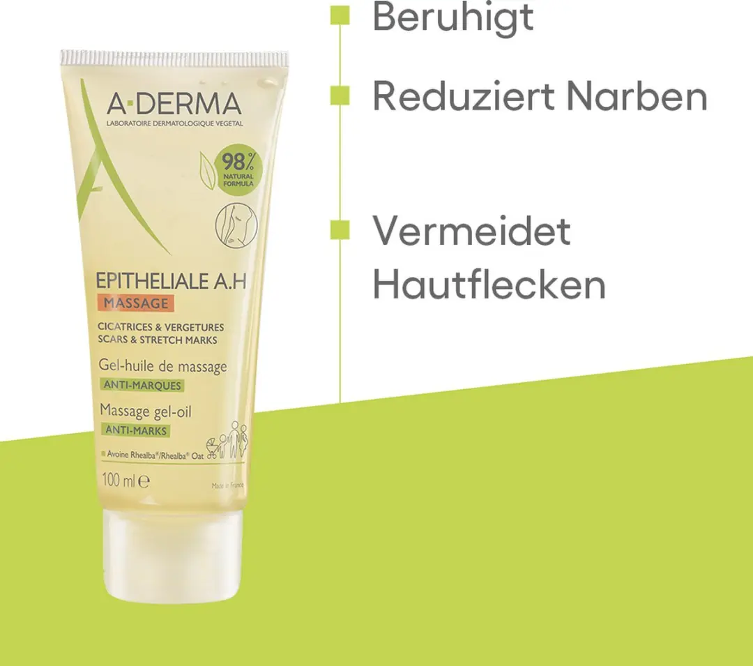 A-Derma Massage Gel Vochtinbrengende Olie 100ml