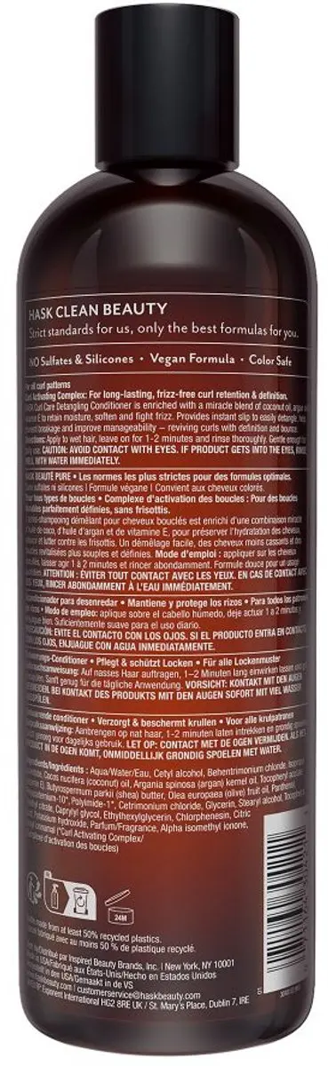 Hask Conditioner Curl Care - 355ml