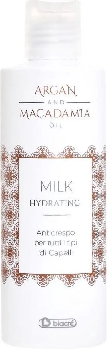 Biacre Argan & Macadamia Melk Hydraterende Haarolie 200ml