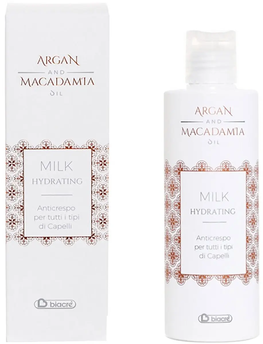 Biacre Argan & Macadamia Melk Hydraterende Haarolie 200ml