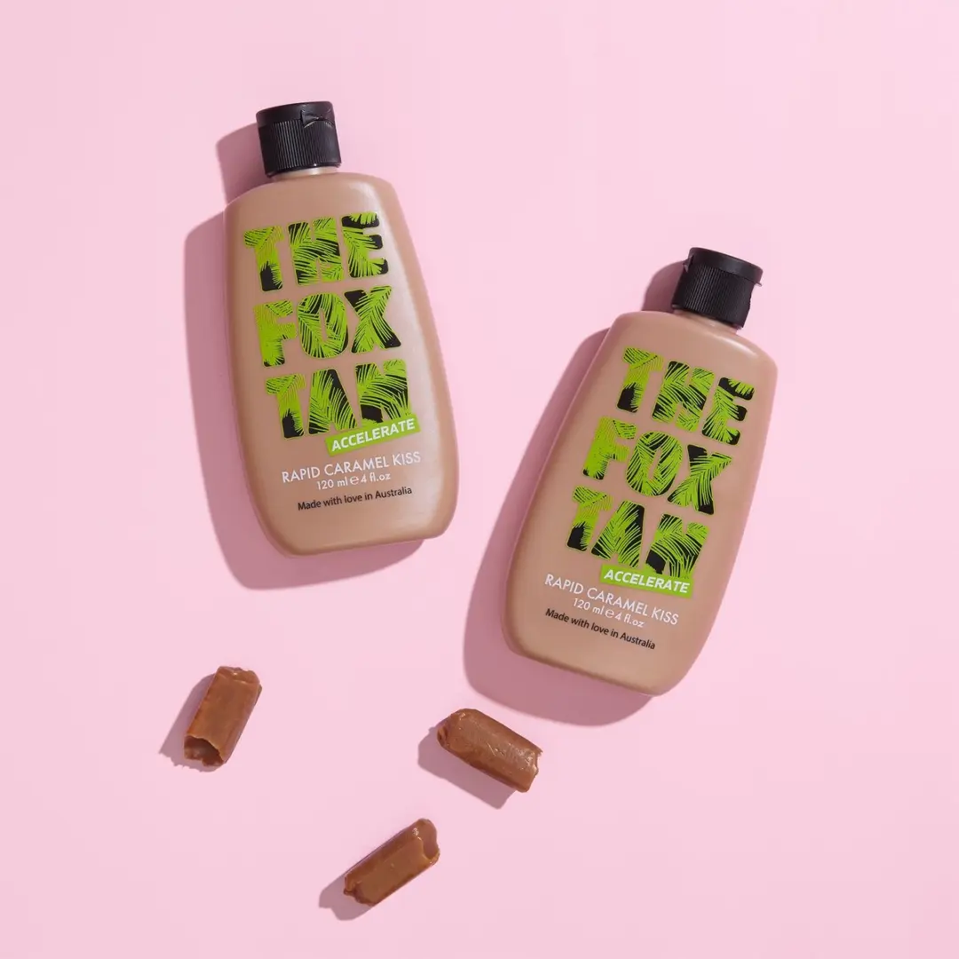 The Fox Tan Rapid Caramel Kiss Zelfbruiner Lotion 120ml - Licht