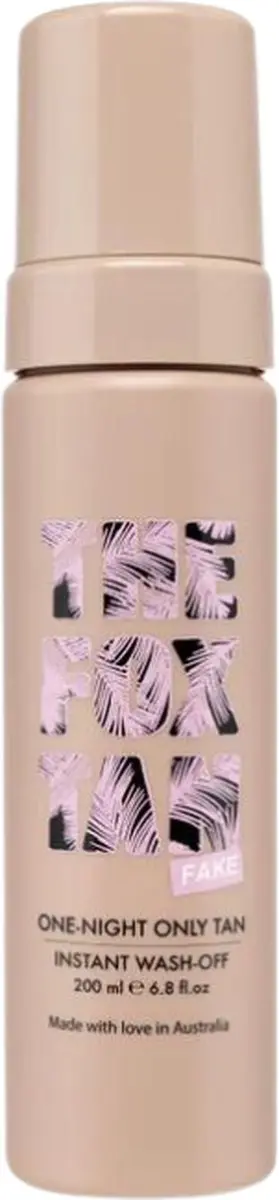The Fox Tan One-Night Only Instant Wash-Off