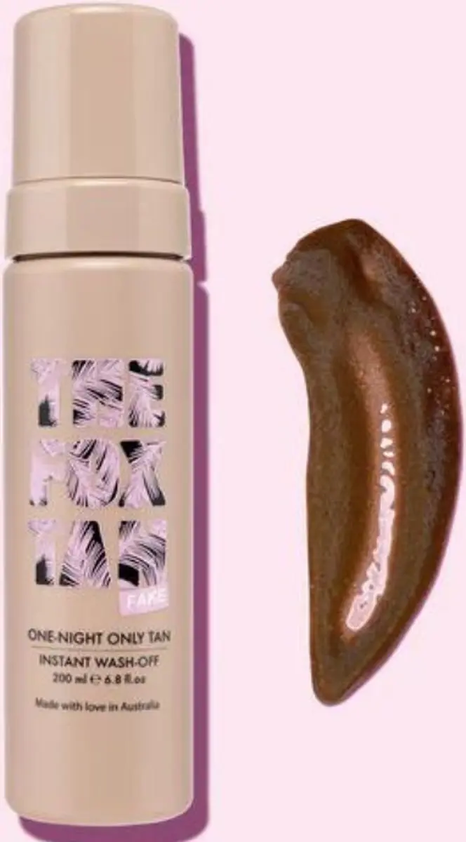 The Fox Tan One-Night Only Instant Wash-Off - 200ml - Donker