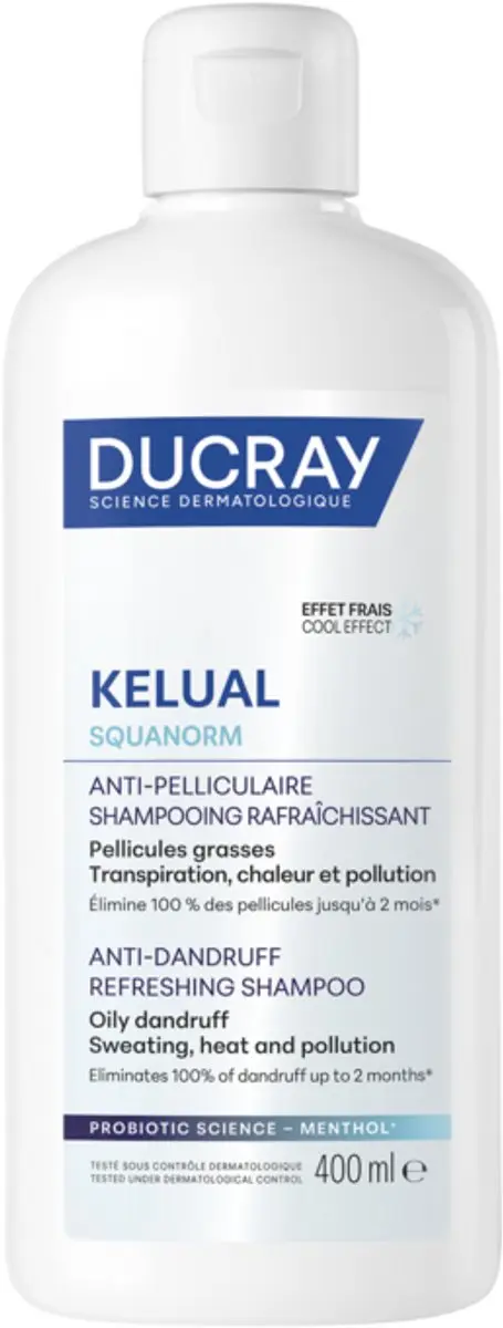 Ducray Kelual Squanorm Antiroosshampoo 400ml