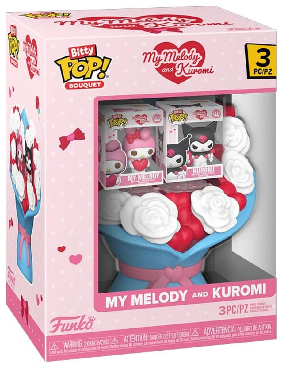 Funko Sanrio Bitty POP! My Melody & Kuromi - Multicolor