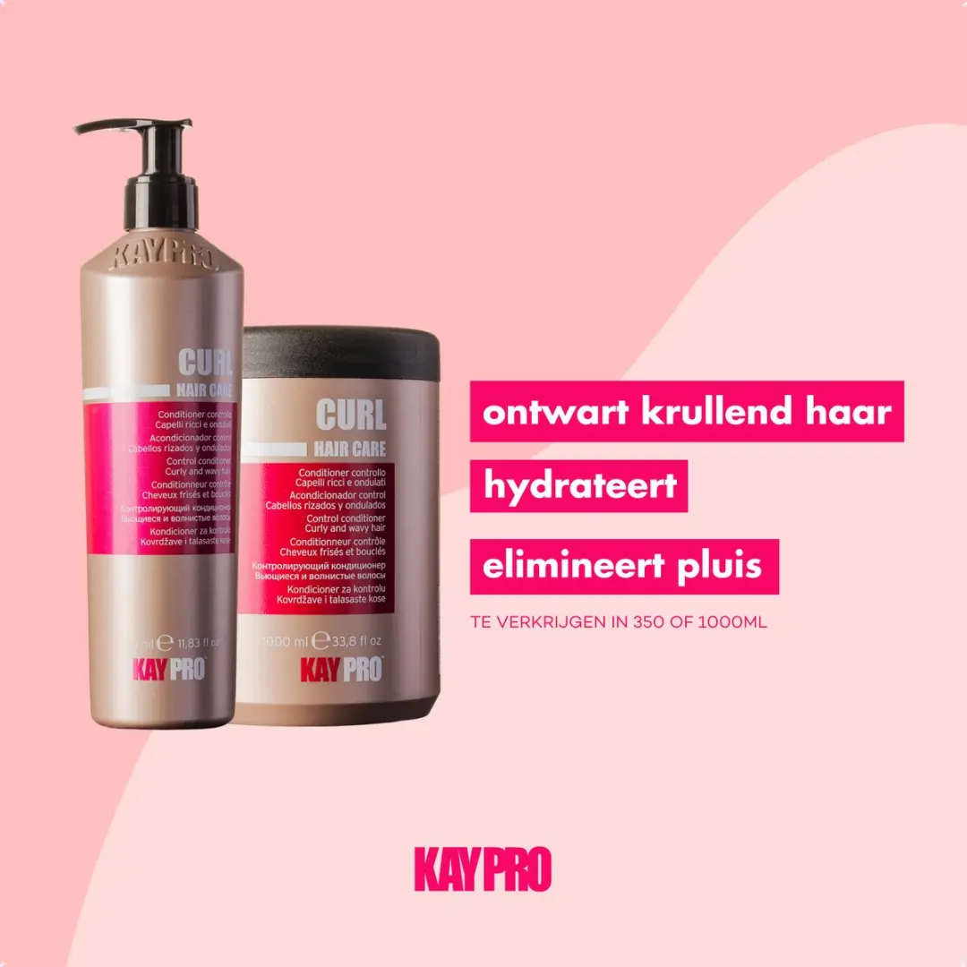 KayPro Curl Set - Shampoo Conditioner Haarspray 900ml
