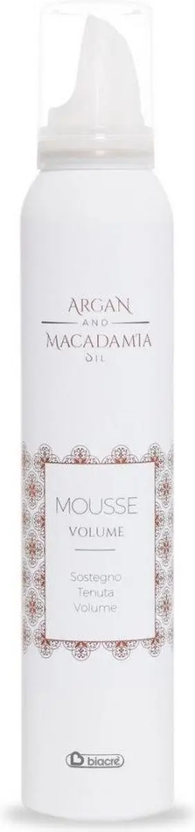 Biacre Argan & Macadamia Volume Mousse 200ml