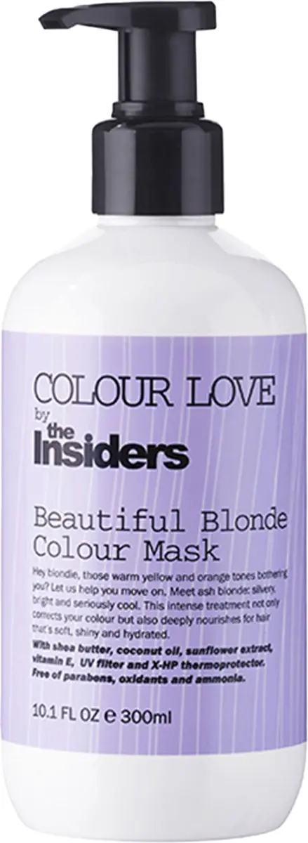 The Insiders Beautiful Blond Colour Mask 300ml