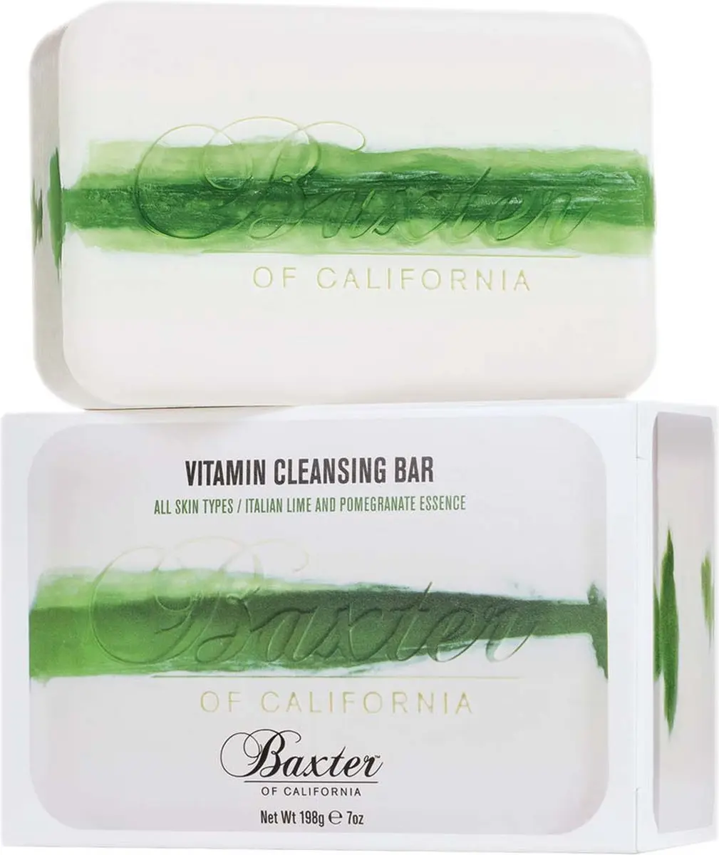 Baxter of California Vitamin Cleansing Bar Lime & Pomegranate 198g