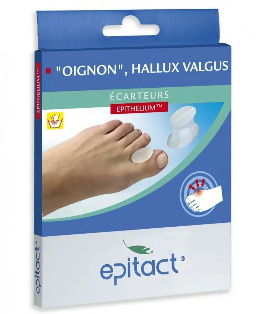 Epitact Hallux Valgus Teen Spreiders - 2 Stuks
