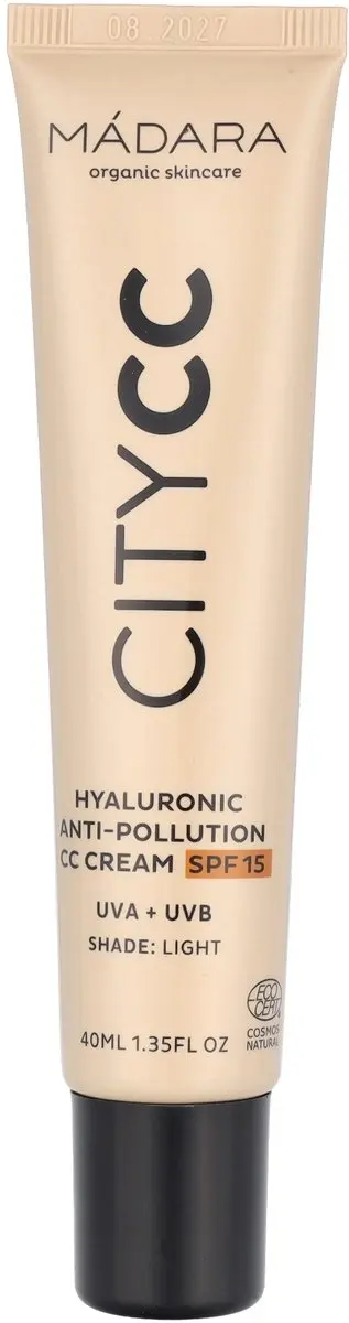 MÁDARA Anti-Pollution CC Cream SPF15 Light Beige 40ml - afbeelding 6 van 6